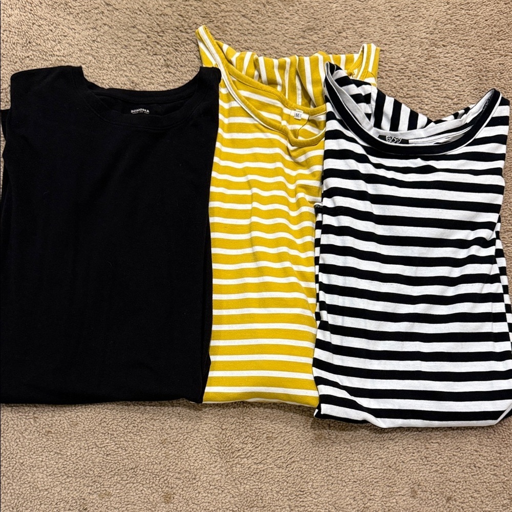 Bundle - 3 Women’s T-shirt Dresses Size M
